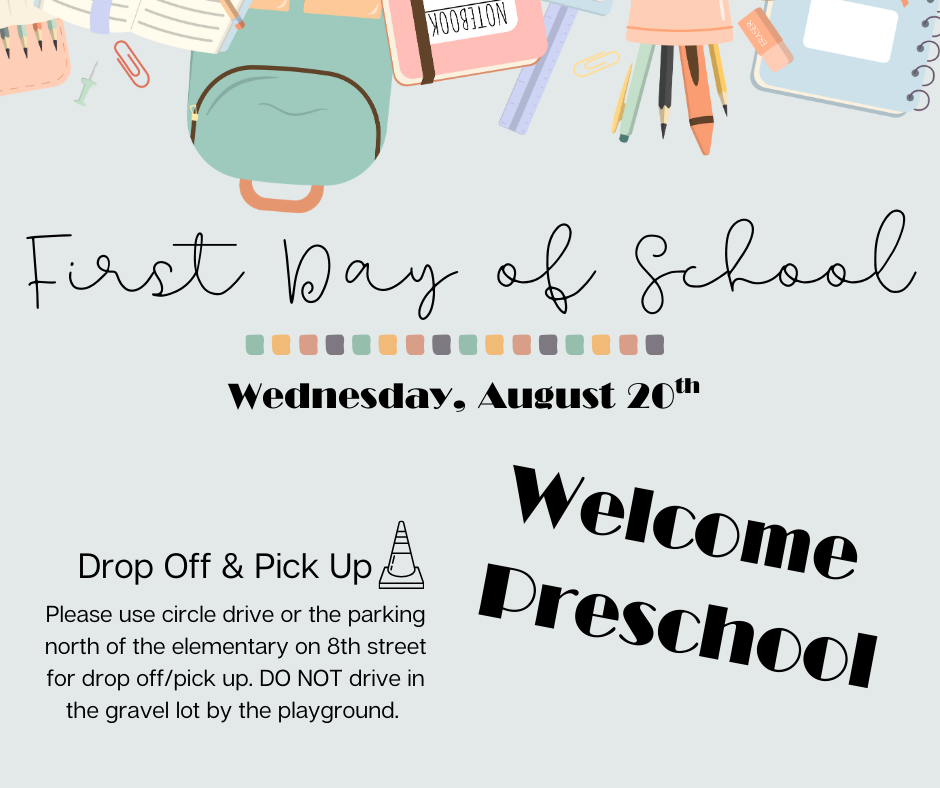 First Day of Preschool