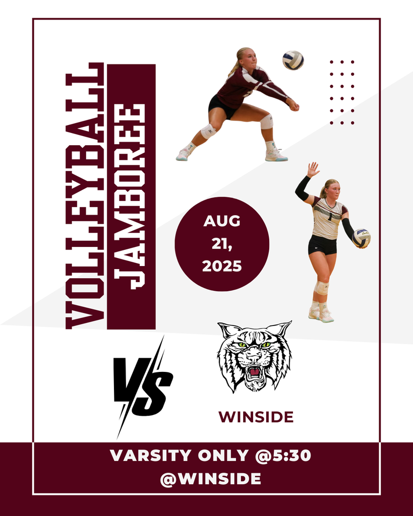 It’s volleyball time! 📍 Winside ⌚ 5:30 PM Varsity Only Go Trojans 🏐💥