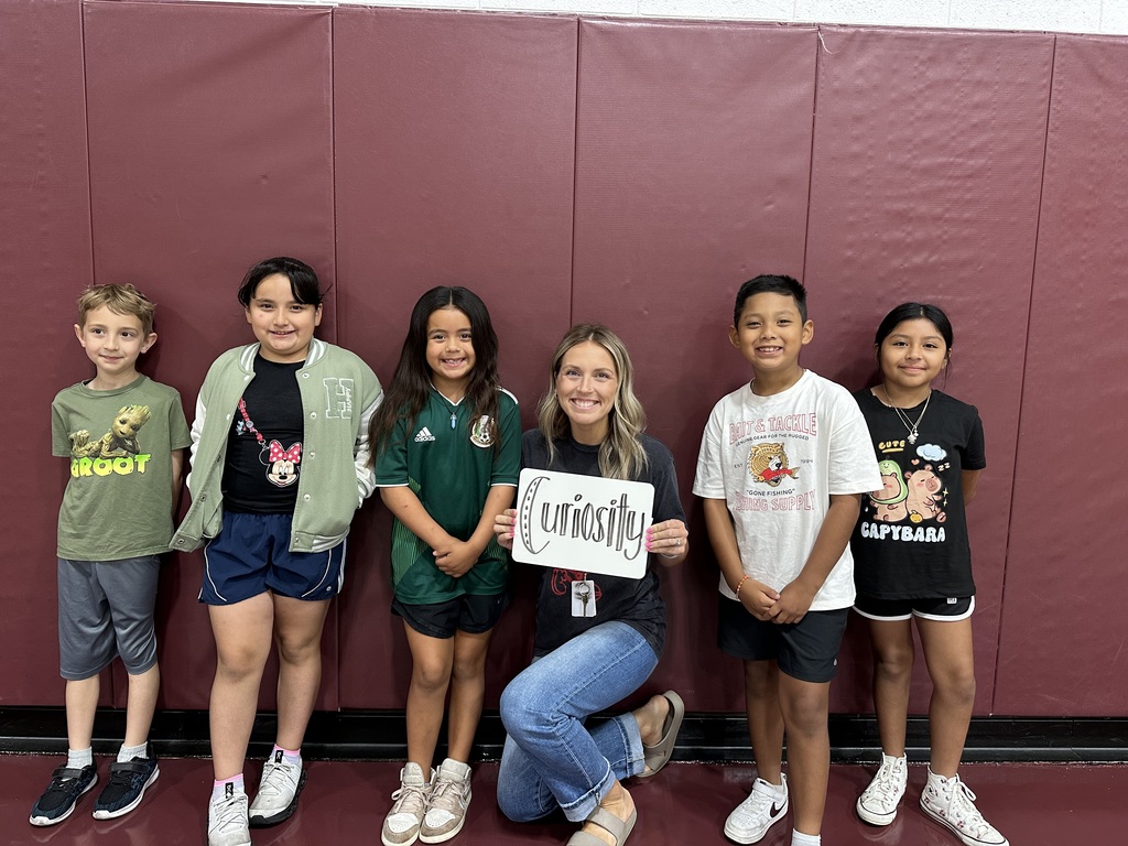Students in the elementary were asked to keep their eyes peeled for classmates and staff members who exhibited this week's P2 strength of Curiosity, and boy did the third grade deliver! Thank you to Mrs. Eisenman, Jacqueline, Noel, Journi, Cali, and Noctis for asking great questions and thinking outside the box this week!