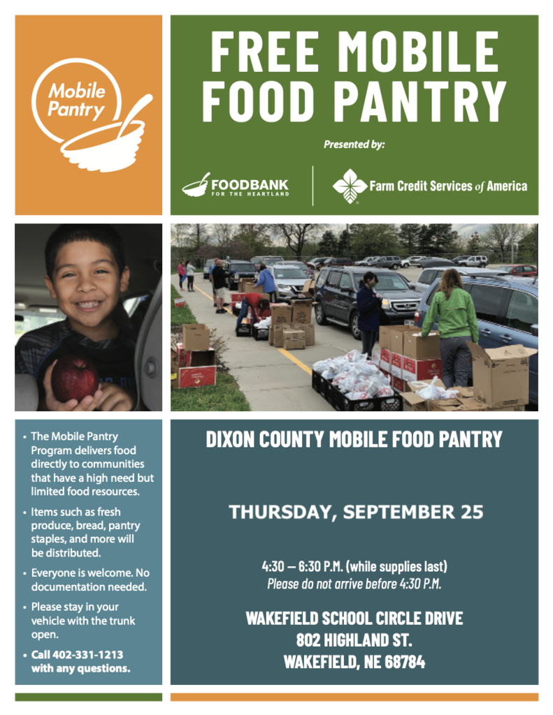 Mobile Food Pantry English - 9/25