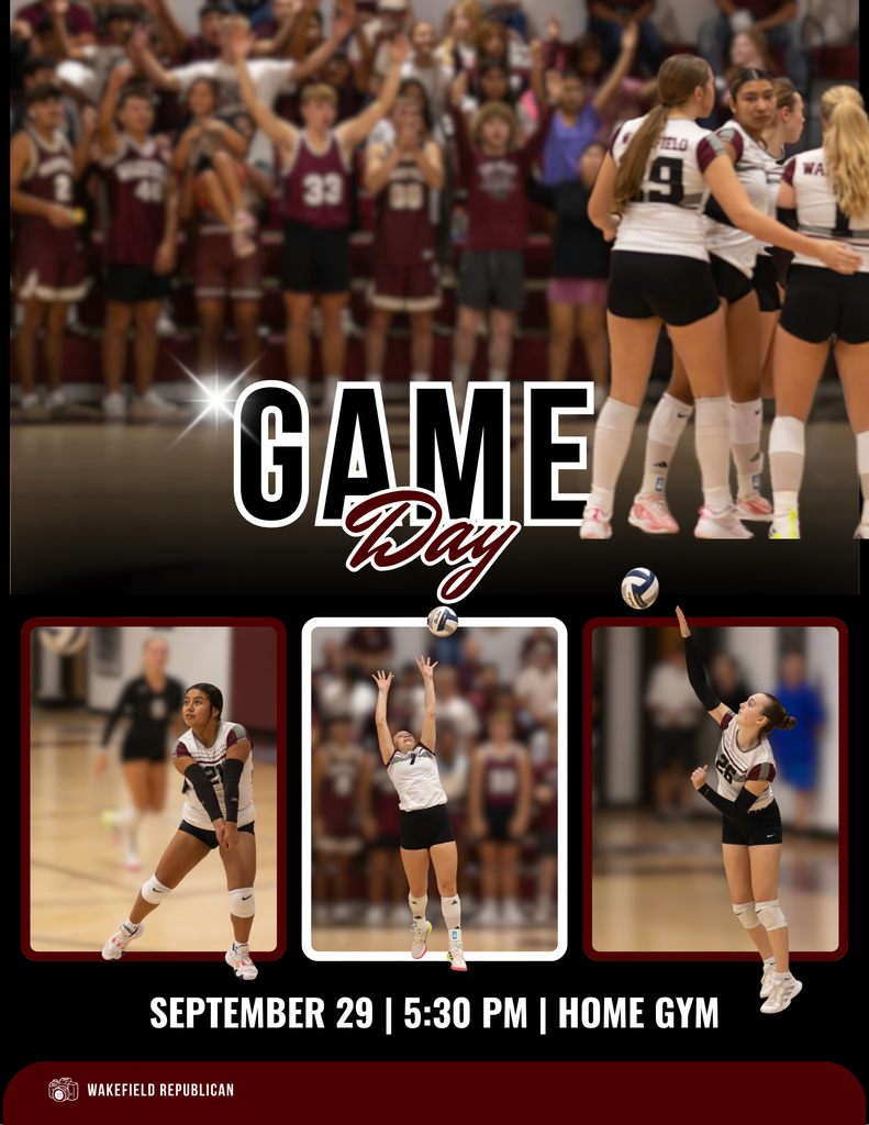 Home Volleyball Game, 9/29 @ 5:30 pm 