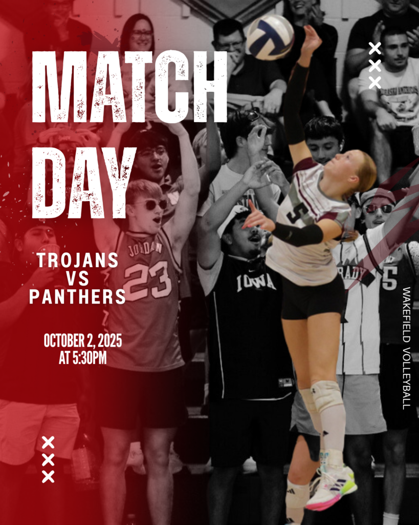 Don’t just watch. Be like the senior boys and cheer hard. Let’s go, Trojans! 📍 @ Bancroft ⌚ 5:30 pm
