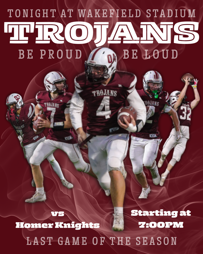 Trojans vs Homer @ HOME