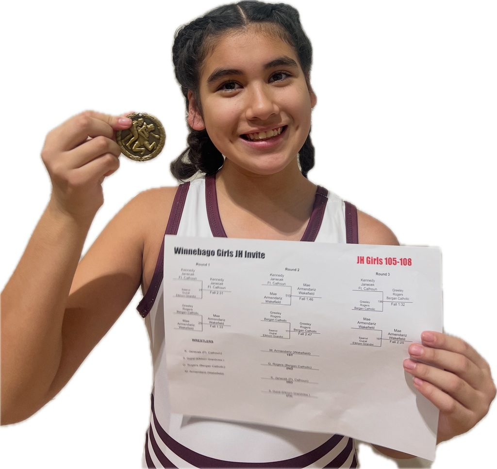 Mae - 1st @ JH Girls Wrestling 