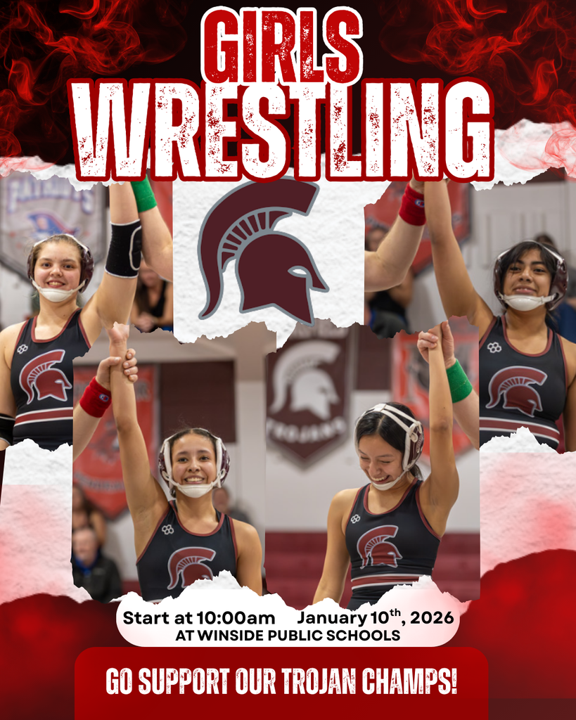 A busy stretch begins now. Girls & Boys Wrestling hit the mat with a full slate ahead. Girls 📍 Winside ⌚ 10 am Boys 📍 Summerland ⌚ 10 am