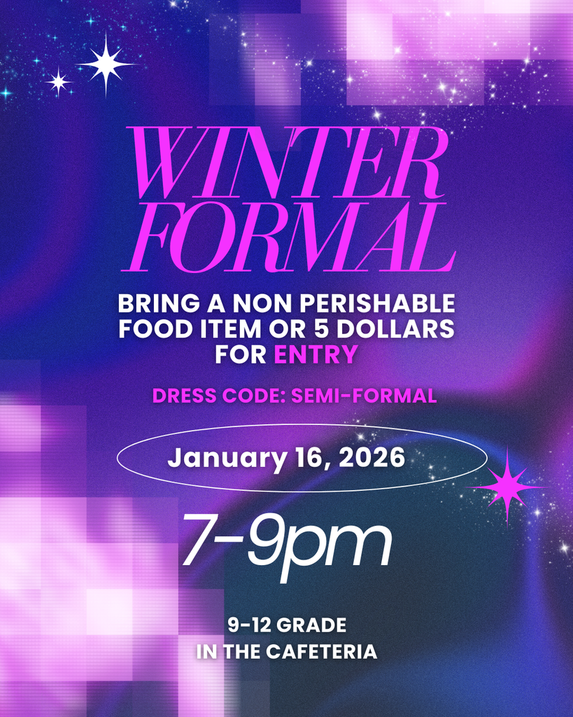 Winter Formal Flyer Information