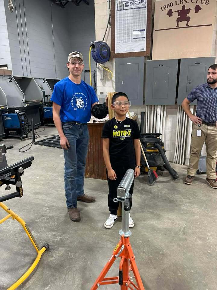 Mr. Chase’s woodshop class teamed up with the 3rd grade to make their Christmas gifts this year. How cool is that?!