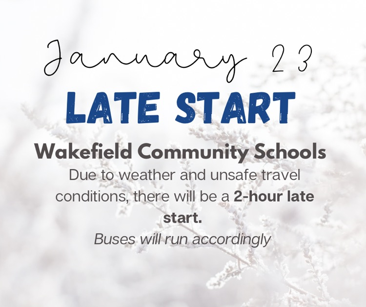 late start 1/23