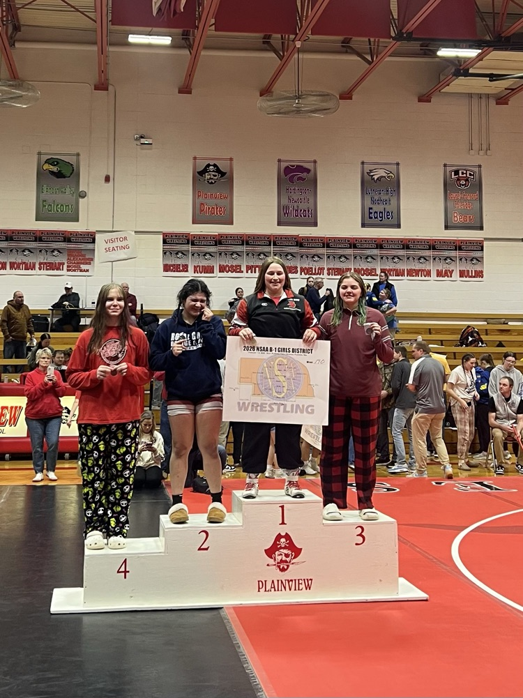 Natalee Nelson 3rd place at districts 