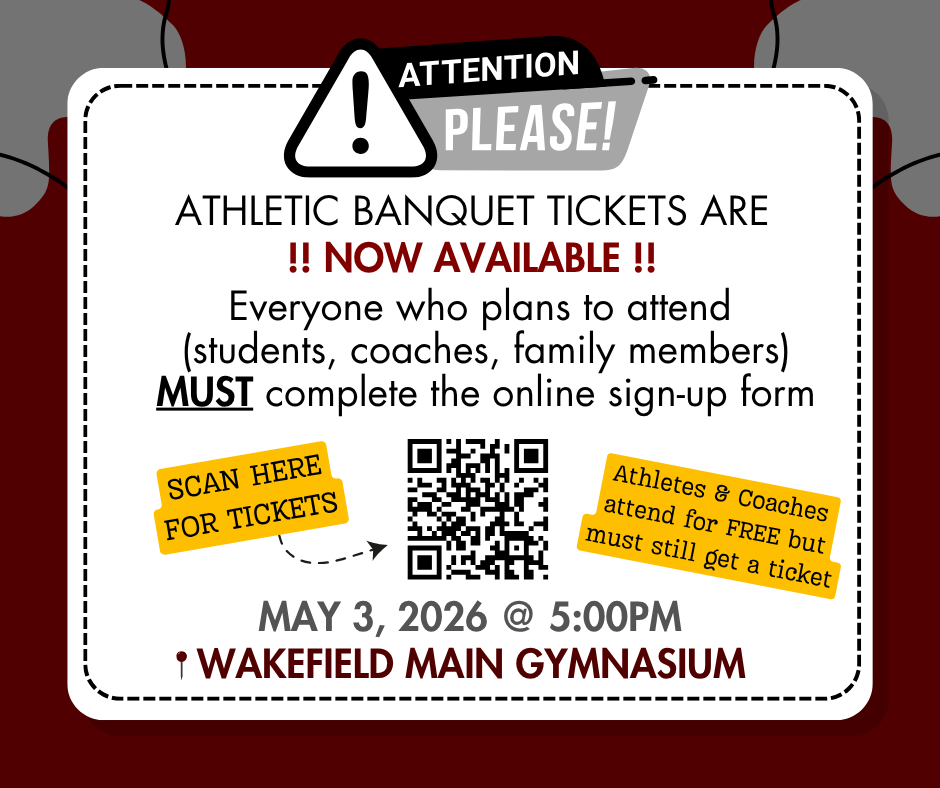 Athletic Banquet Flyer 