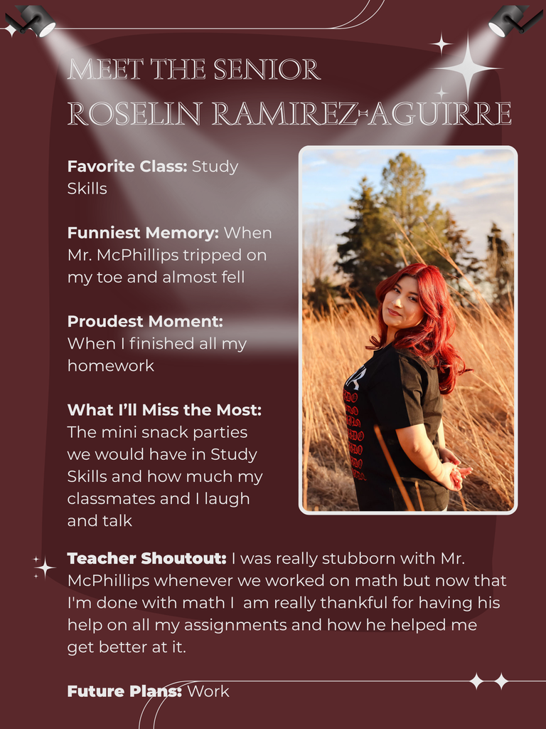 Senior Spotlight - Rose