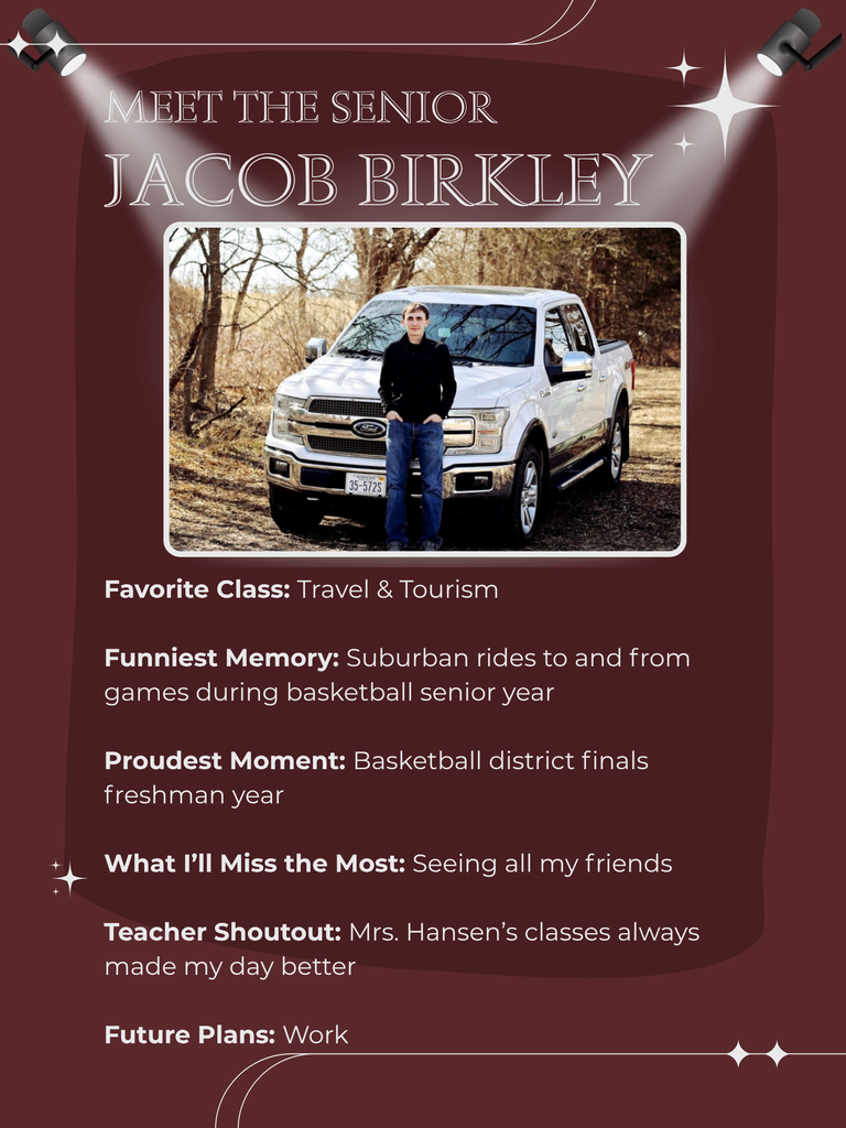 Senior Spotlight - Jacob