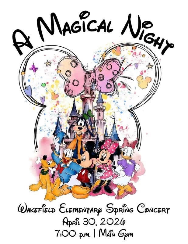 Elementary Spring Concert Reminder 