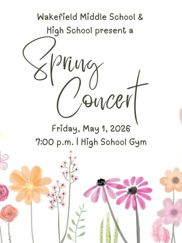Spring Concert Reminder Flyer 