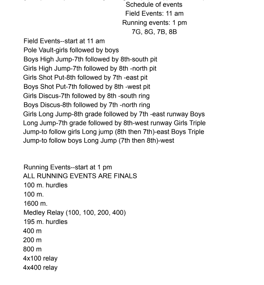 JH Track @ Wayne