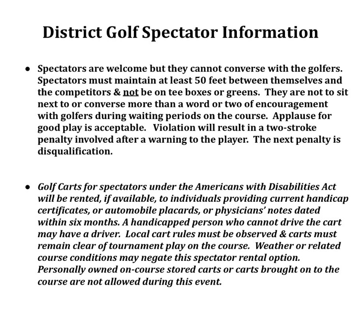 golf rules 