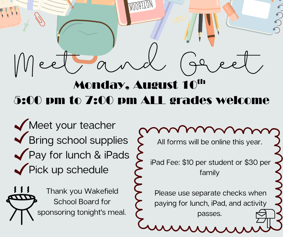 Meet & Greet 1st Day of School 