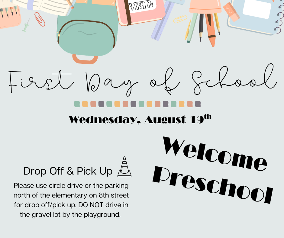 First Day of Preschool