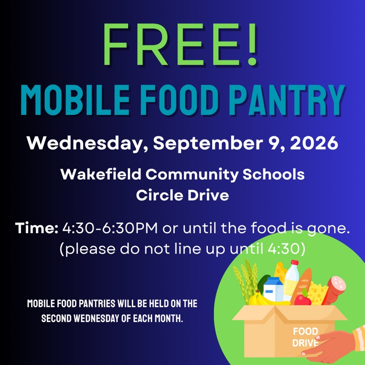 mobile food pantry flyer - English