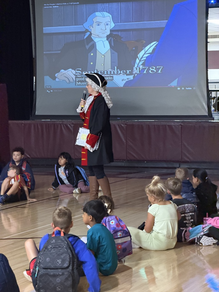 James Madison dress up for elementary 