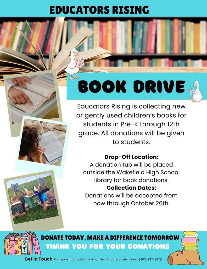 Ed Rising Book Drive