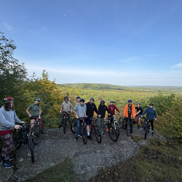 biking