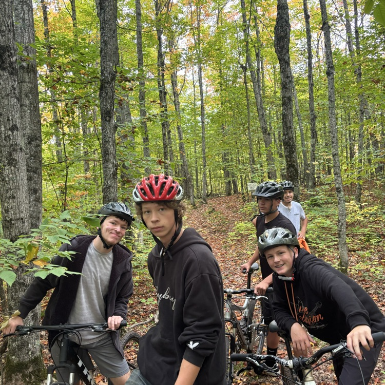 biking