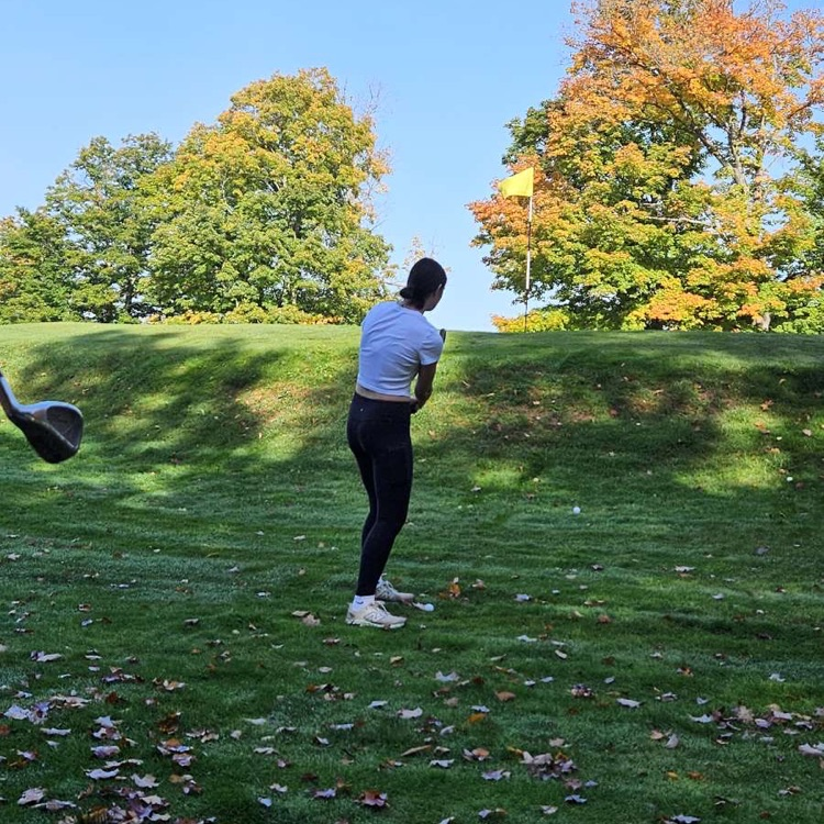 golfing 