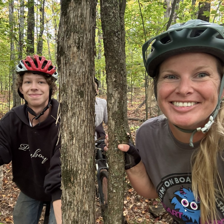 biking