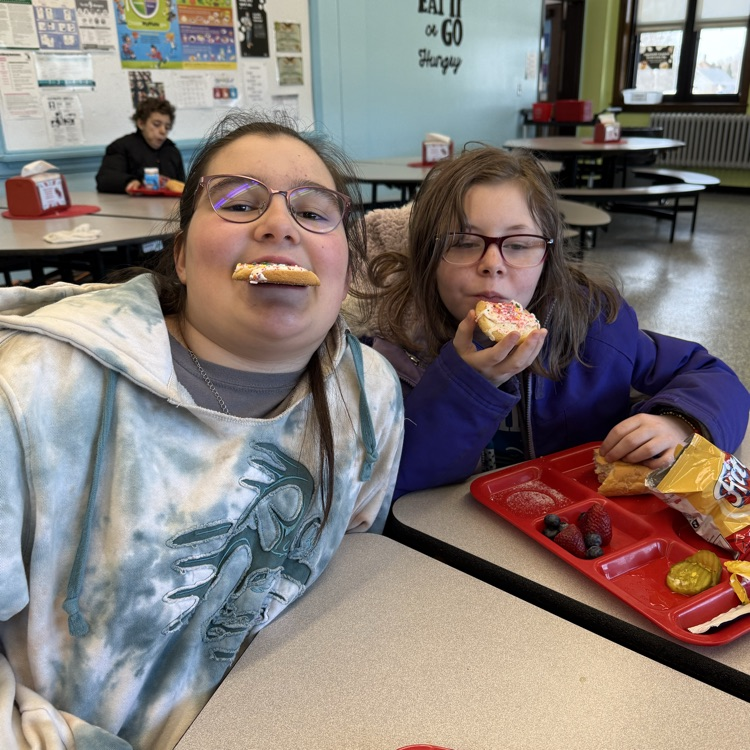 kids enjoying some Easter cookies