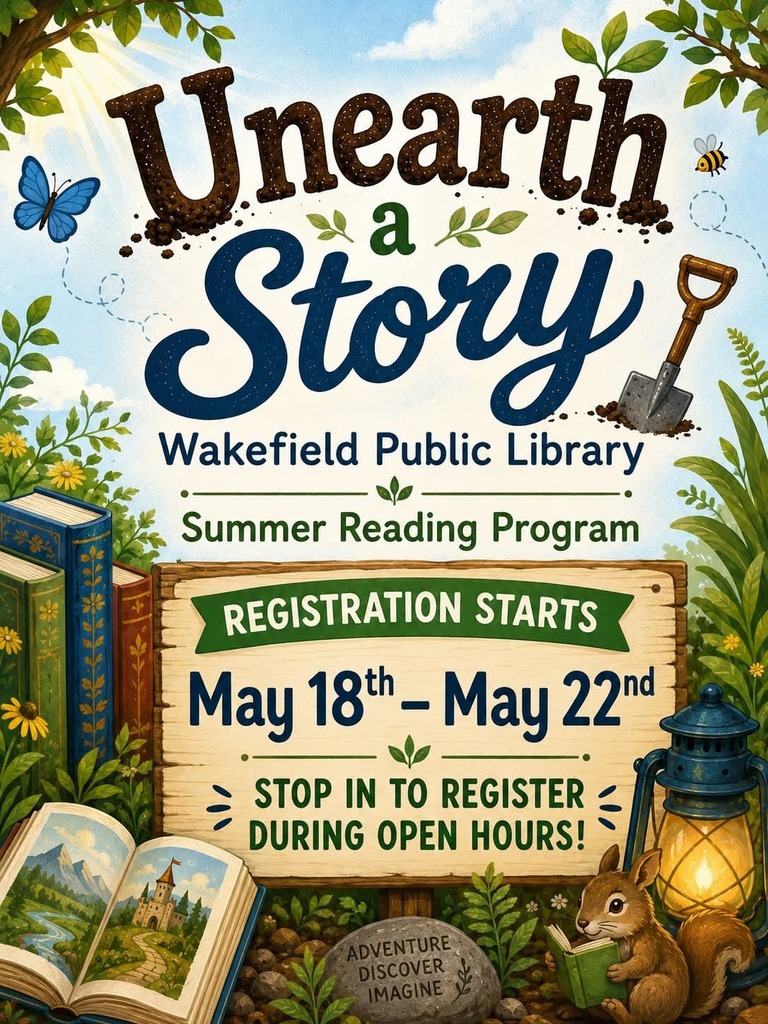 library poster