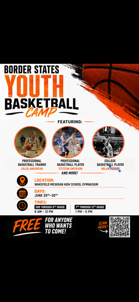 basketball camp flyer