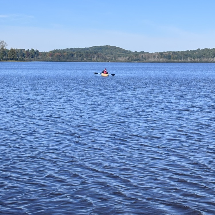 students boating