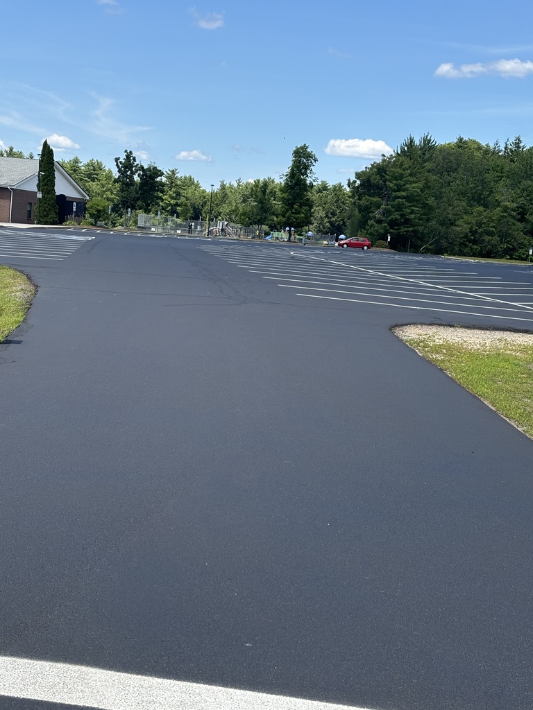 a graphic of the black top sealed black