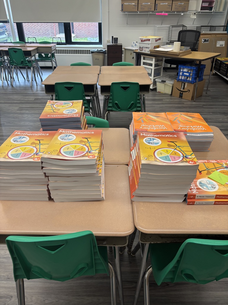 Graphic of our new Ready Math books