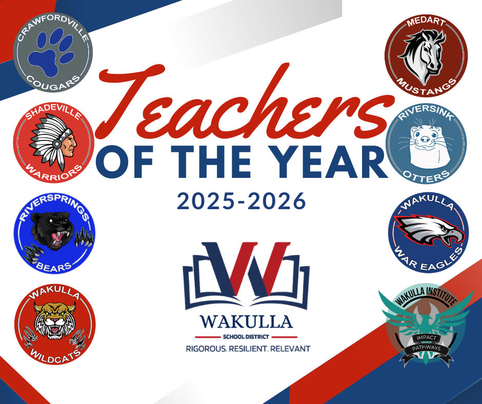 Teachers of the YEar Announcement