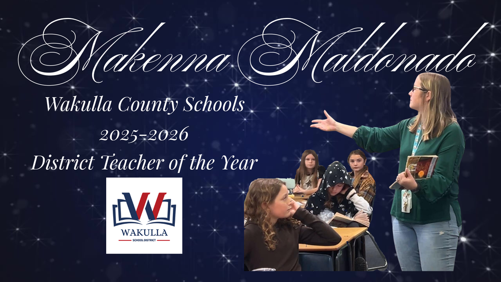 Makenna Maldonado- WCS District Teacher of the Year 2026