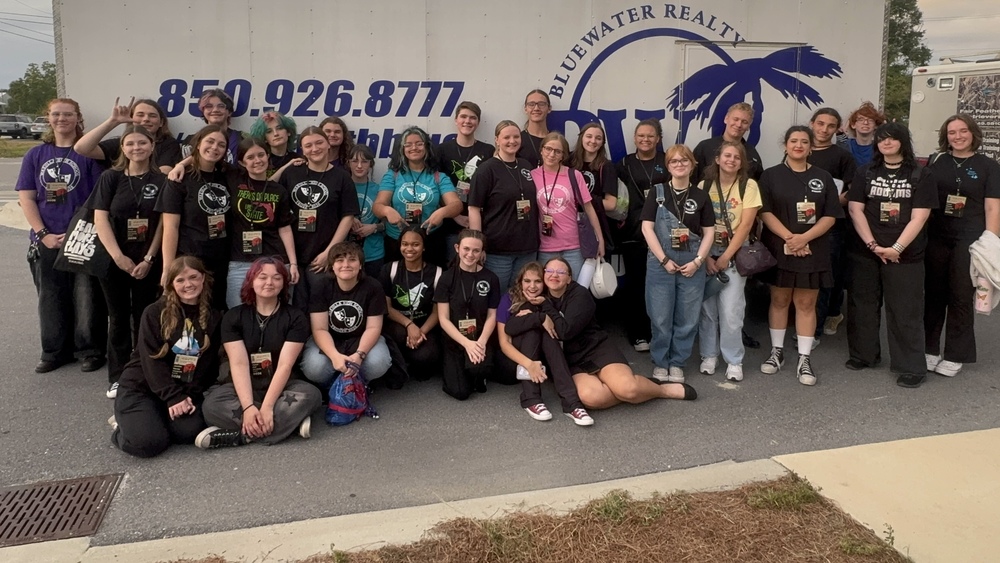 Theatre students smiling!