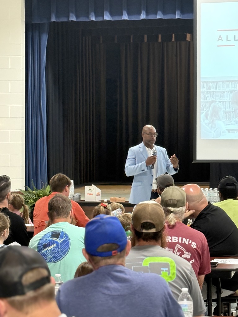Mr. Nelson speaking to Dads