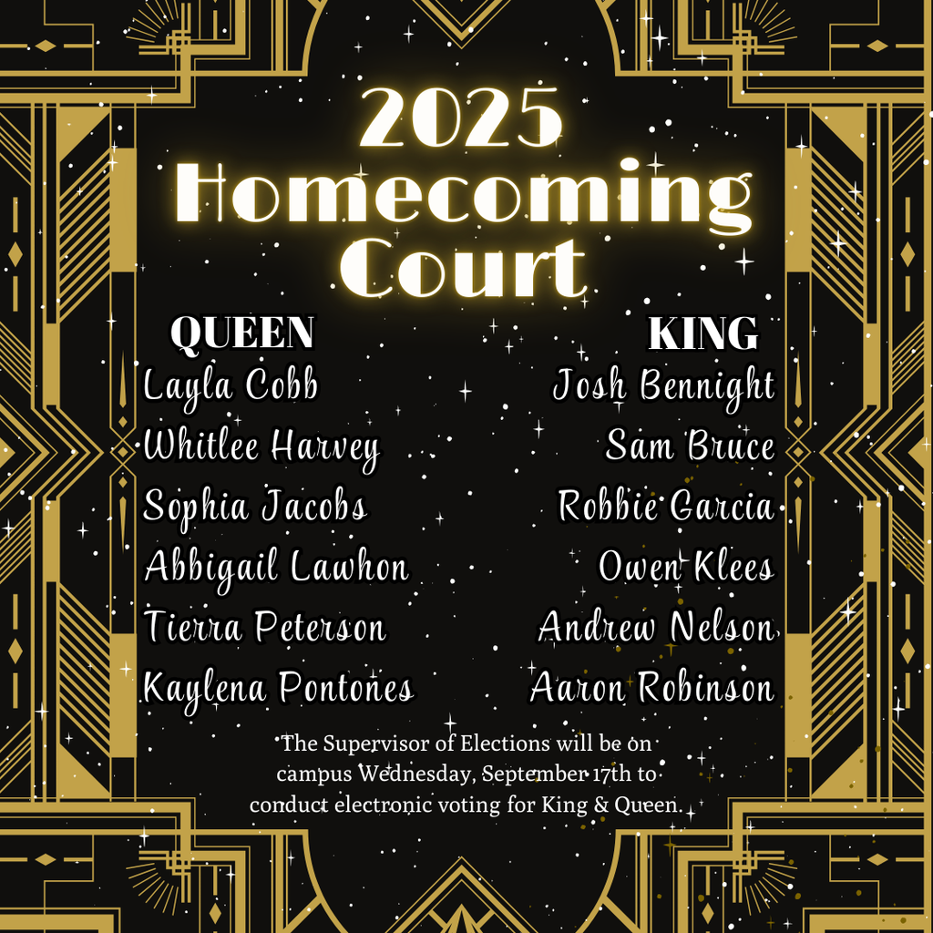 Homecoming Court nominations