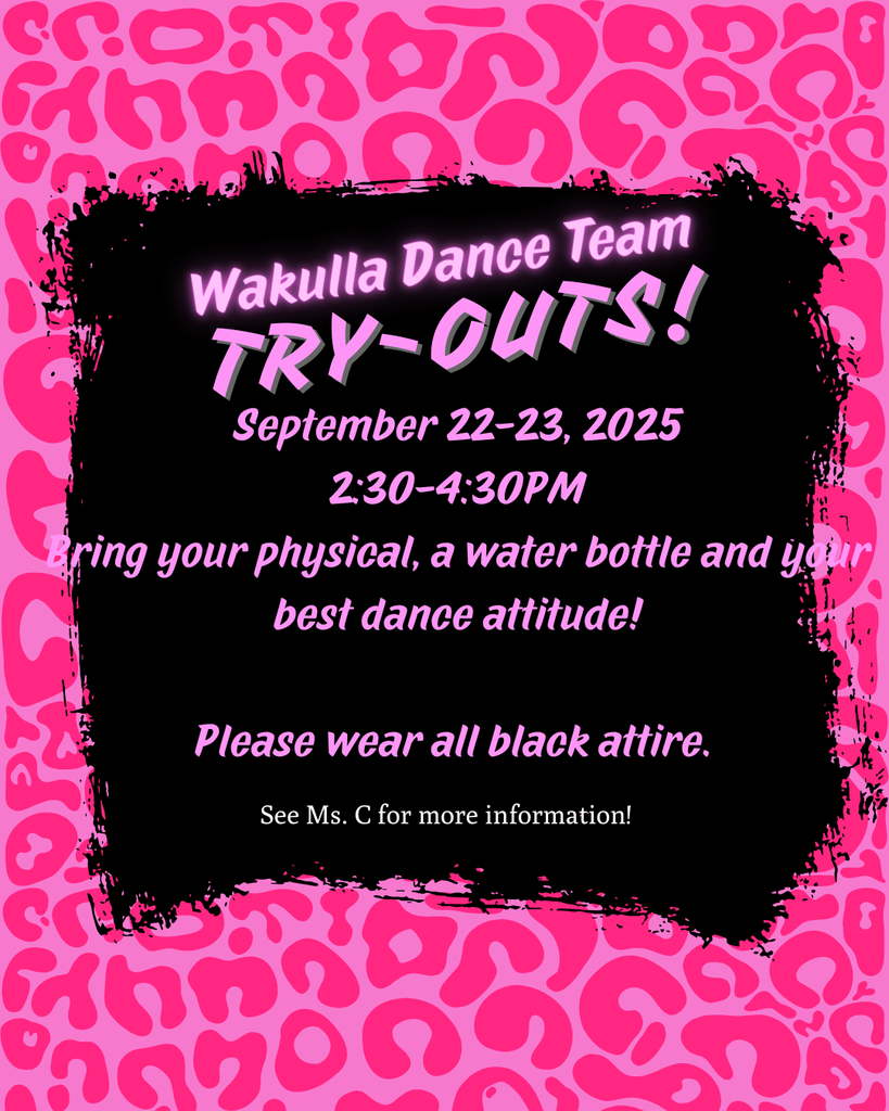 Hot pink and black information about dance team tryouts
