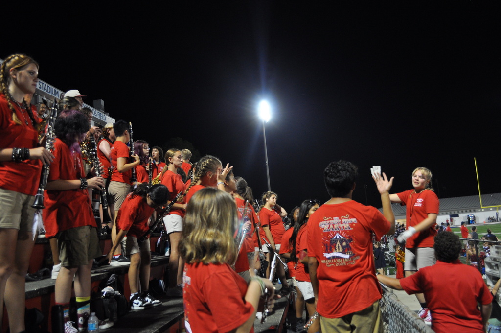 Band at the game on 9/19