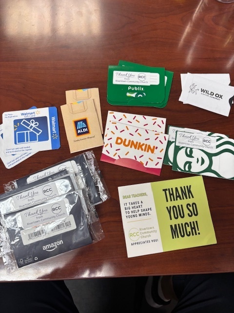 Giftcards from Rivertown Community Church