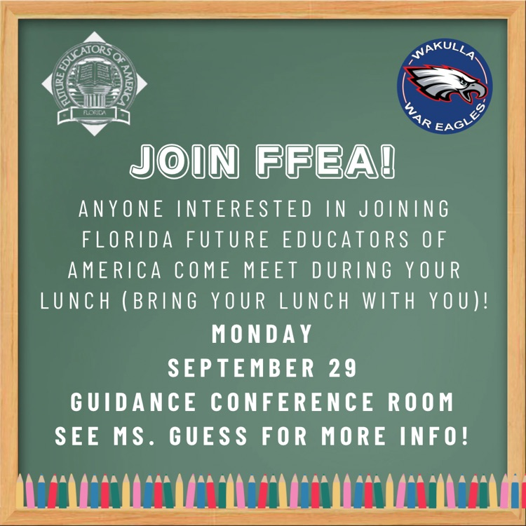 FFEA meeting on September 29th during lunch in Guidance conference room  