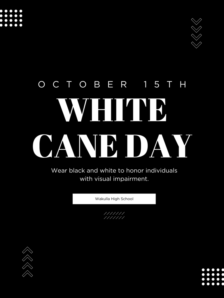 Black and white with text