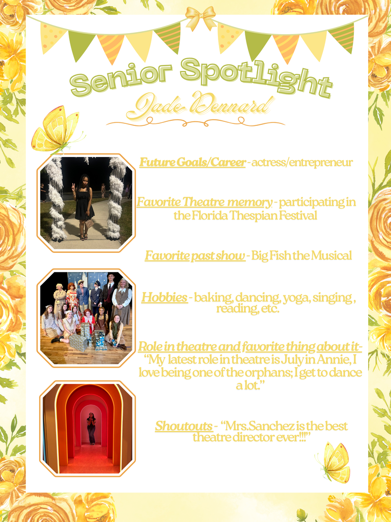 Senior Spotlight: Jade Dennard