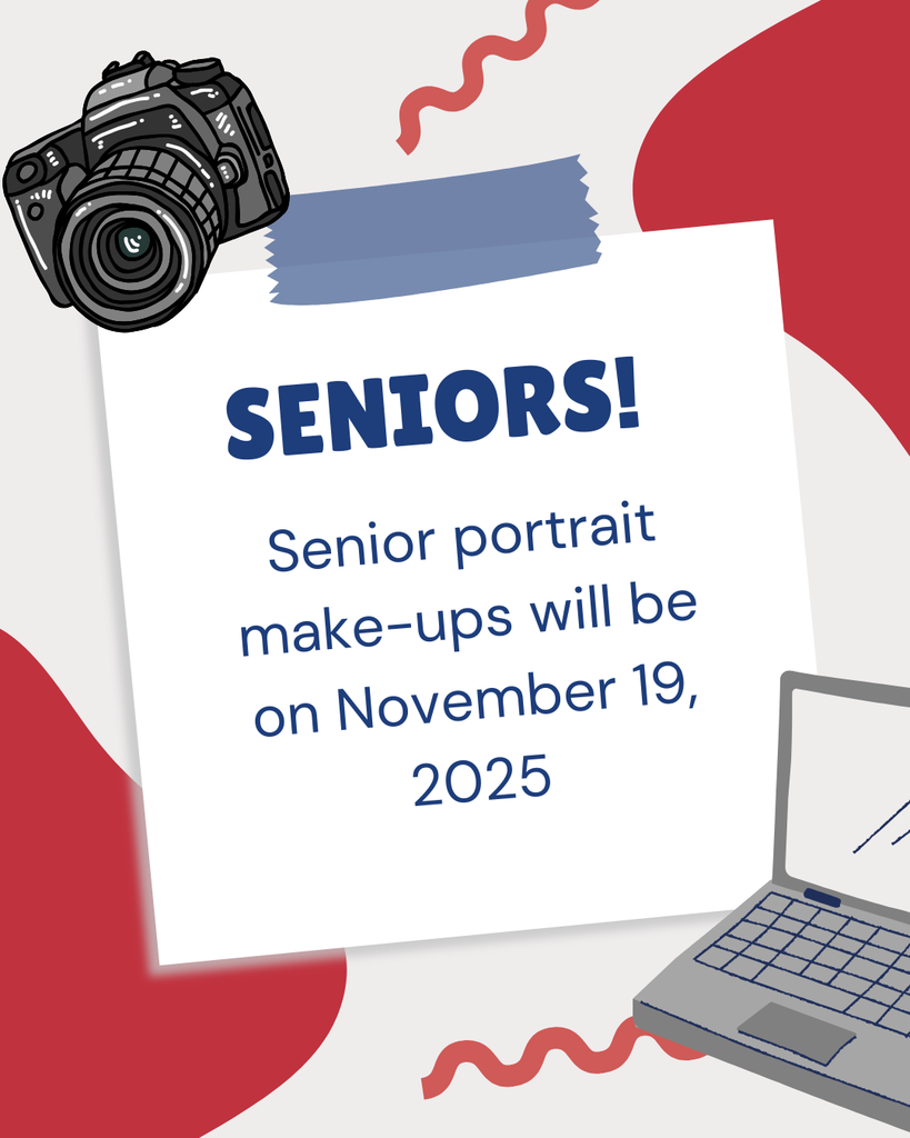 senior portrait make-ups are on November 19, 2025