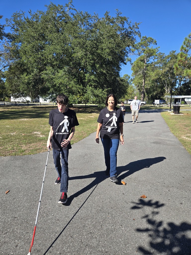 Images from White Cane Safety Day