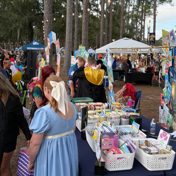 Wakulla County Schools Story Walk display