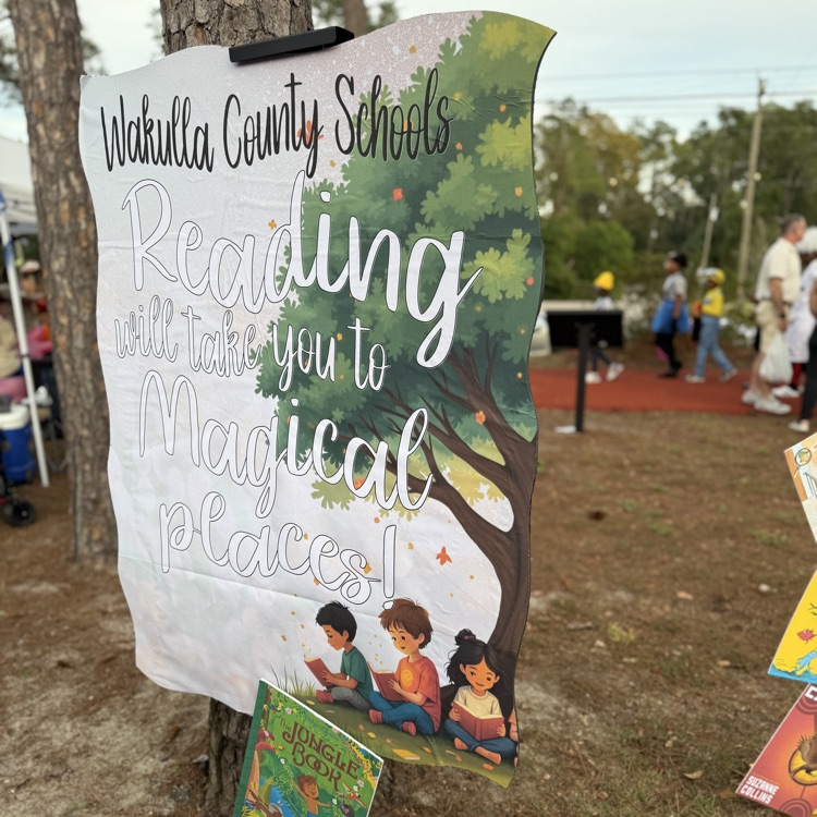 Wakulla County Schools Story Walk display